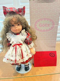 GOTZ Neiman Marcus Christmas Doll - #40 of 96 w/COA