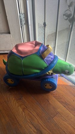 Kids Turtle Ride-On Toy
