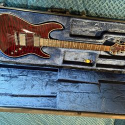 Schecter Hellraiser Electric Guitar ( Color- Crimson Red ). Perfect Condition! Hardcase Included!