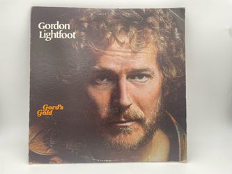 Gordon Lightfoot Gord’s Gold Vinyl Record LP 1975