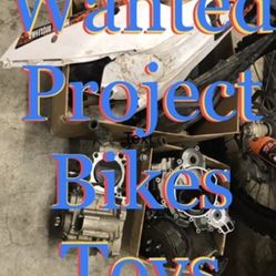 Project Killed Blown Seized Dirt Bikes WAN-TED