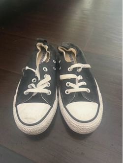 black converse