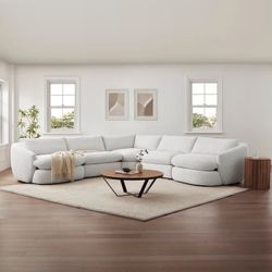 Holley 5-piece Modular Fabric Sectional