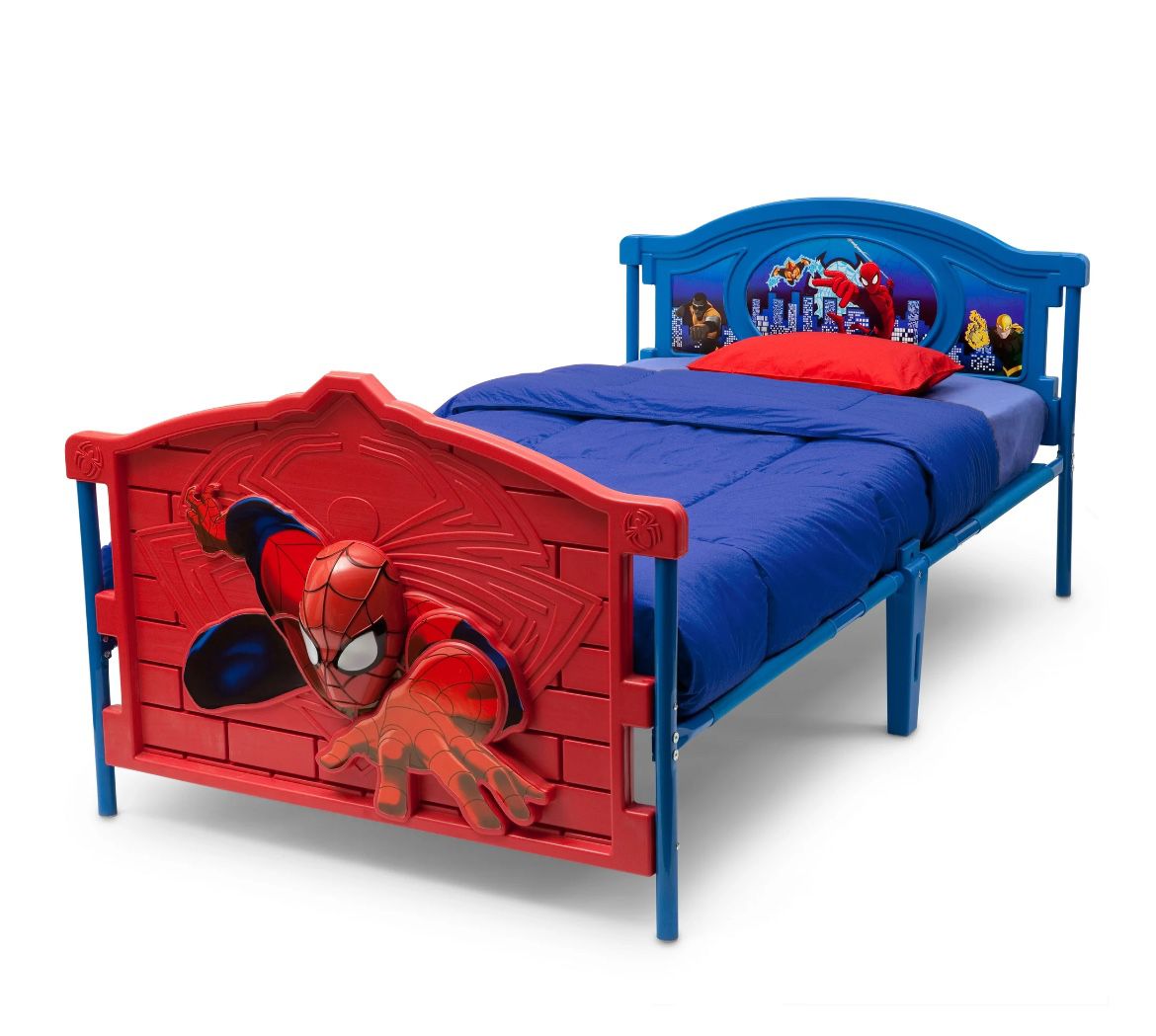 New Marvel Spider-Man 3D Twin Bed
