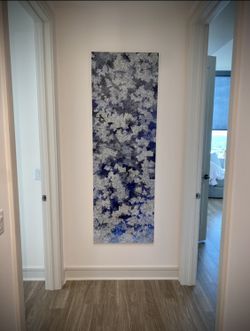Trigon Blue Fields - A Painting By Jessica Fisk