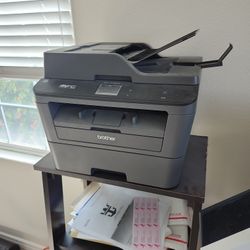 brother mfc-l2740dw printer double sided scan and print copy w 4 extra cartridges