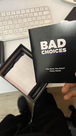 Bad Choices Card Game