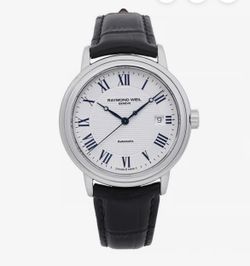 Raymond Weil Maestro 39mm Steel Silver Dial Automatic Watch. Brand new. With Box and warranty card