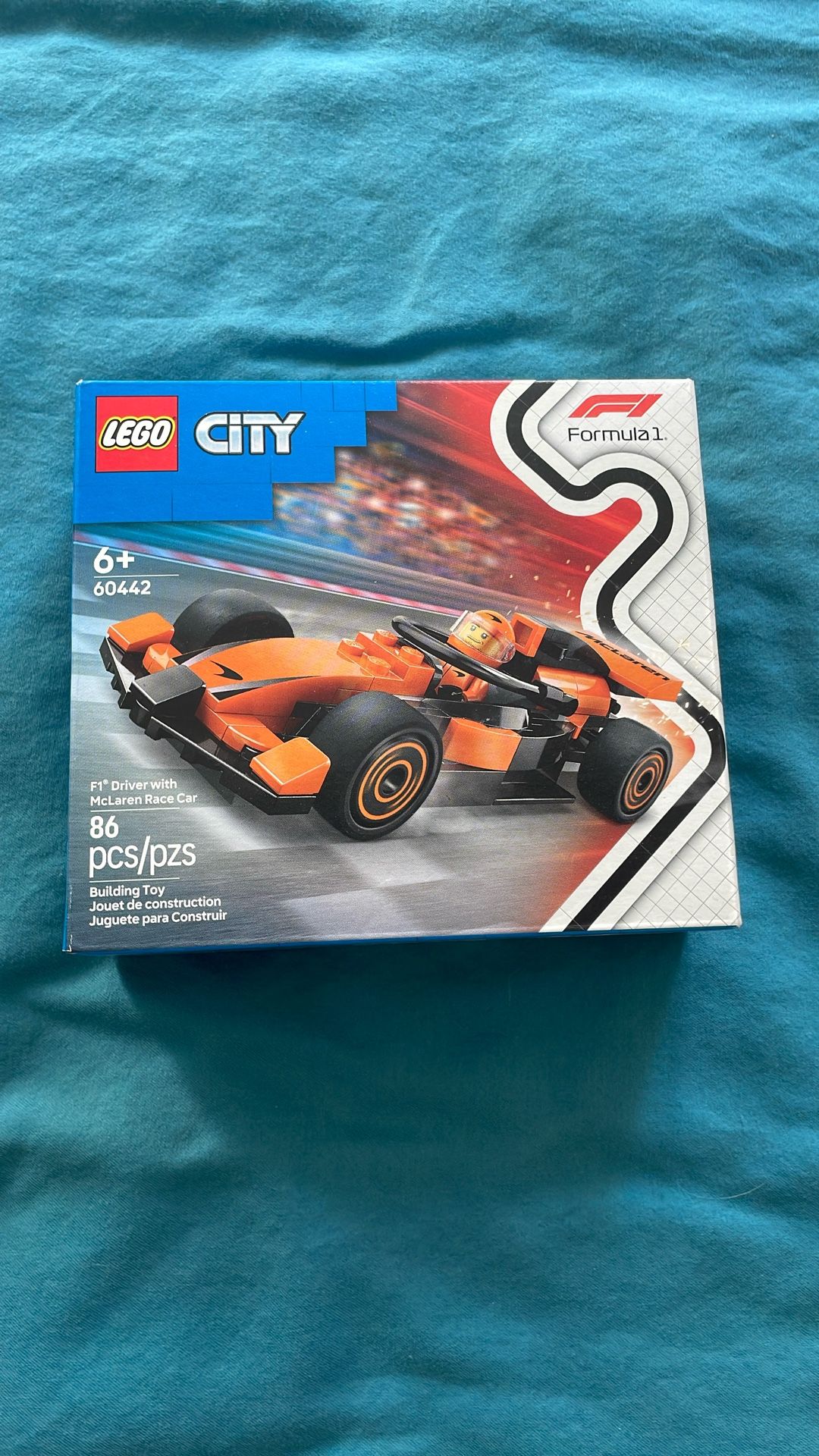 Lego City F1 McLaren W/driver