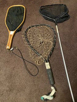 Lot of 3 Fishing Landing Nets $10 each