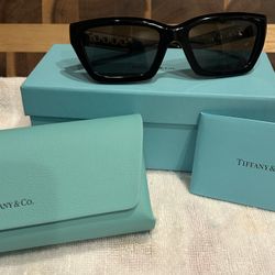 Tiffany & Co. Sunglasses, NIB, Black