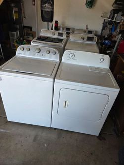 Whirlpool Washer And Electric Dryer Large Capacity