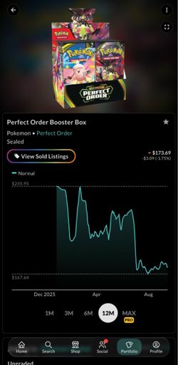Pokemon Perfect Order Booster Box