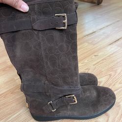 Coach Brown Boots