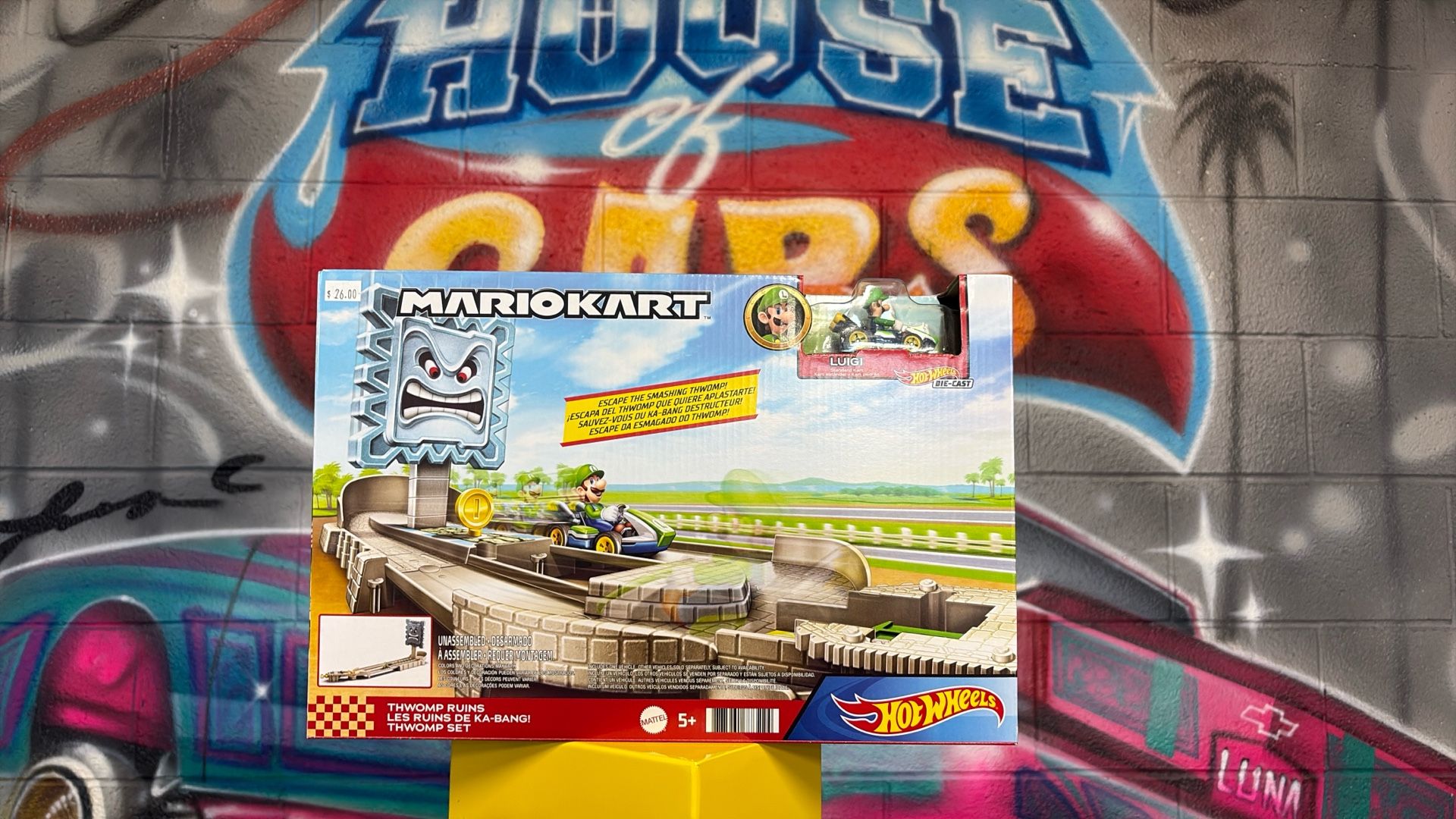 Hot Wheels Thwomp Ruins Track Set