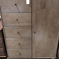 Mid Century Modern Style Armoire (New)