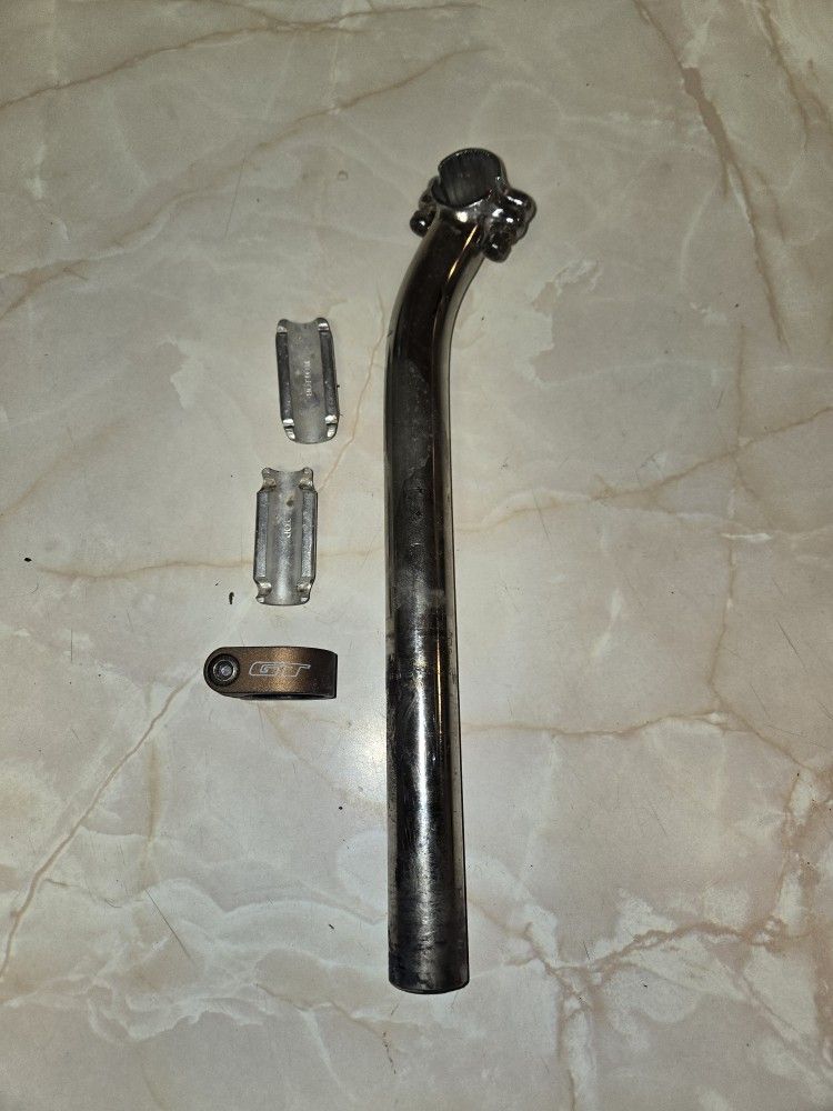 GT SEAT POST STAMPED GT