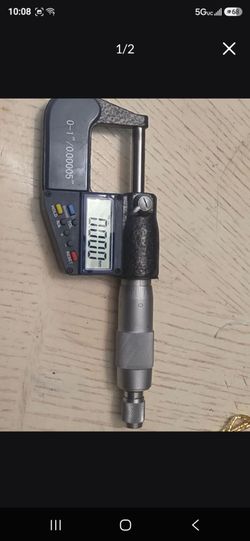 Micrometer digital used