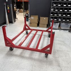 Equipment Rack. Rolling Steel.