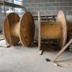 Wooden Spools