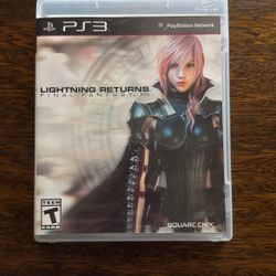 PS3 Final Fantasy XIII Lightning Returns 