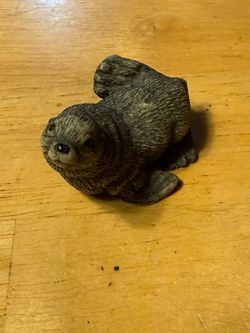Small Resin Seal Figurine