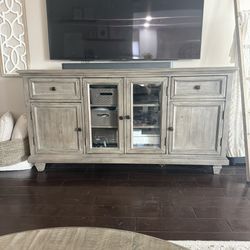 Entertainment Console And Coffee Table 