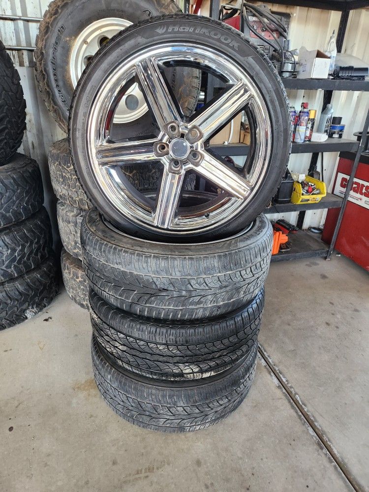 22 Inch Iroc Wheels 5x5 Chevy, Obs Silverado, C10