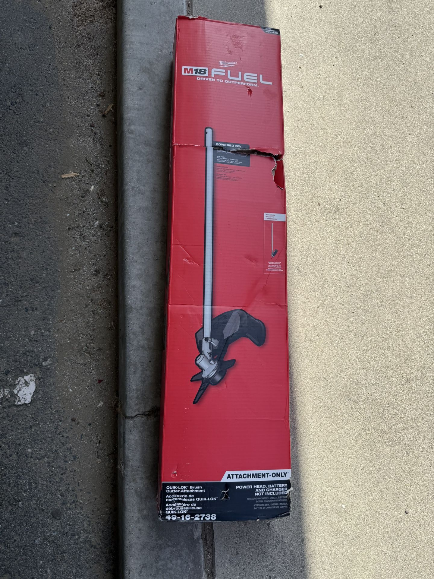 Milwaukee M18 Fuel Quick-Lok Brush Cuter Attachment