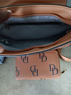 Hand bag with a wallet
