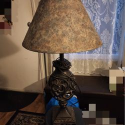 Crestview Scrolled Iron Table Lamp