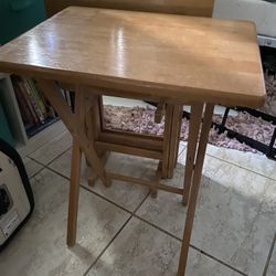 Set Of TV Trays
