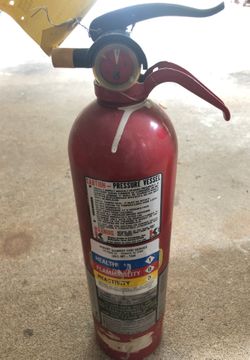 Fire extinguishers