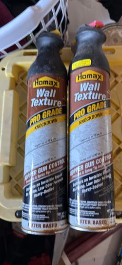 2 homax wall texture pro grade knockdown