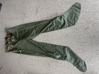 Hodgman Chest Waders Size Medium with Simms Neoprene Booties, Belt & Pouch – Excellent Condition
