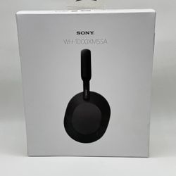 Sony WH-1000XM5SA Wireless Active Noise Cancellation Bluetooth Headphones -Black