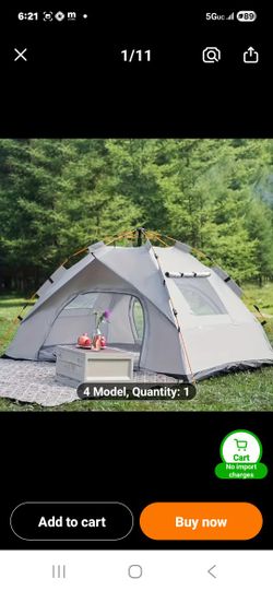 Pop up tent
