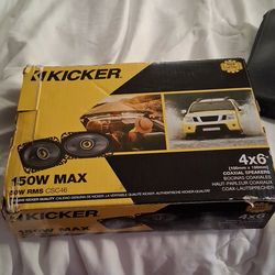 Kicker car speakers