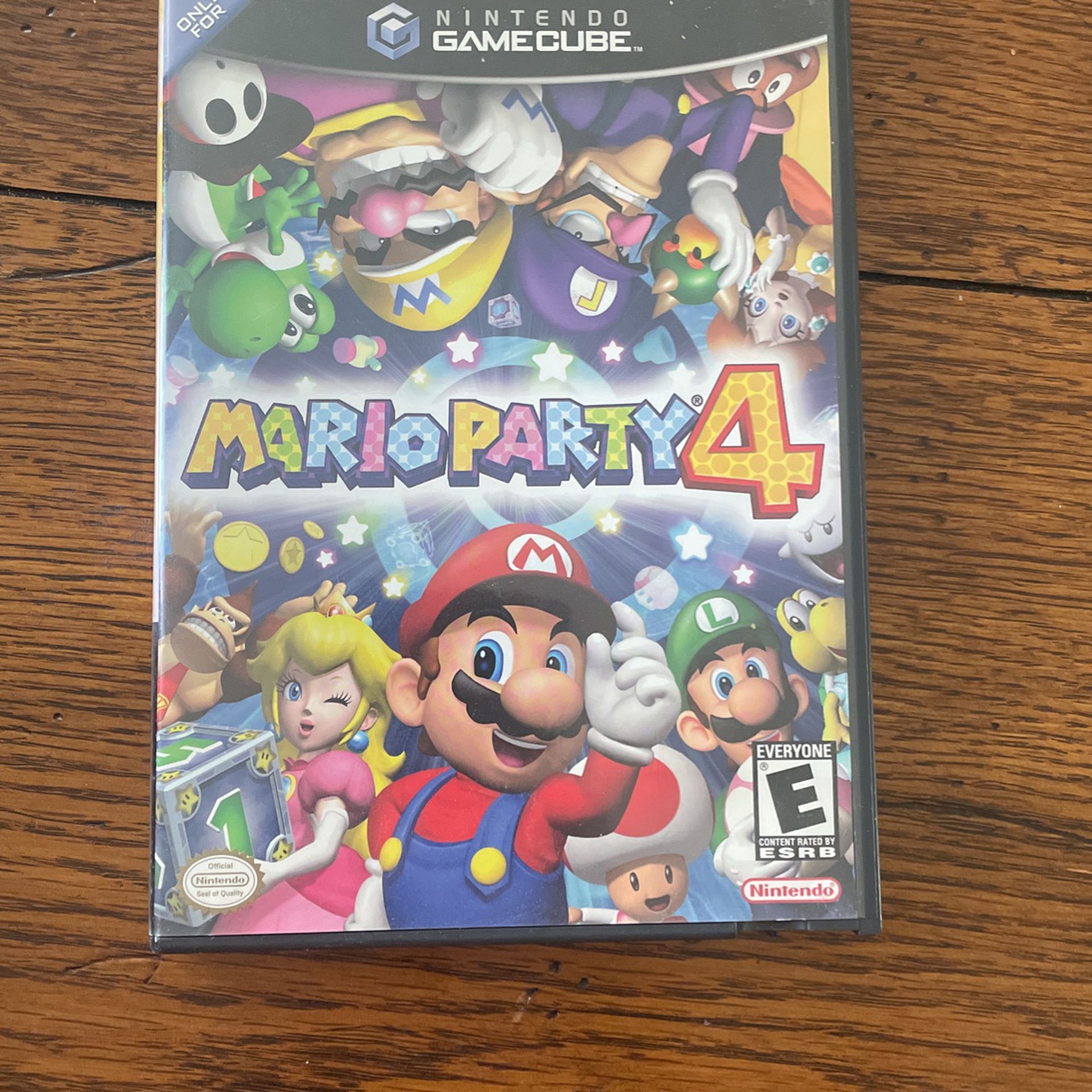 Mario Party 4 Box And Booklet Only (no Game)