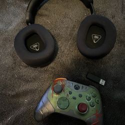 Wireless Headphones And Xbox 1 Controller