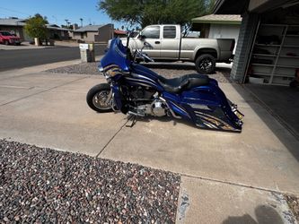 Harley bagger for trade