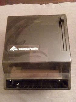 Paper towel dispenser.