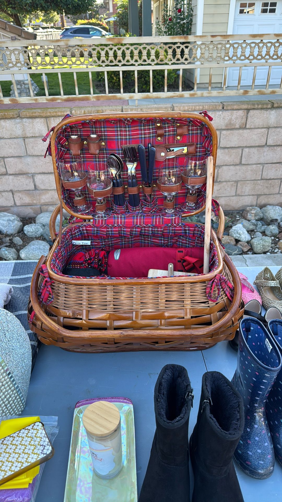 Picnic Time Basket