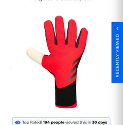 Adidas Predator goalkeeper gl pro soccer pro gloves size 9