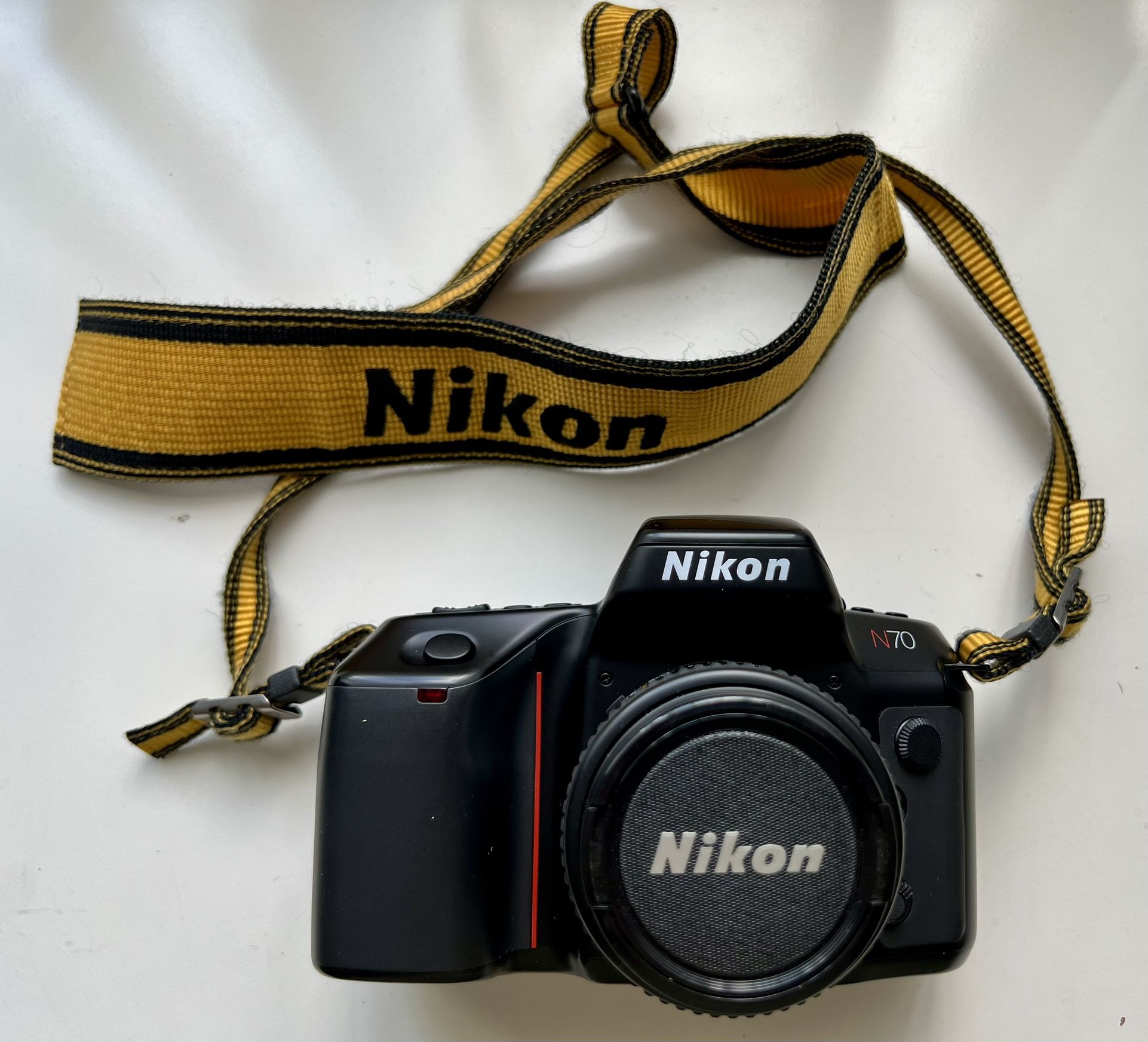 Nikon N70 SLR Camera With Two Nikkor Lenses 