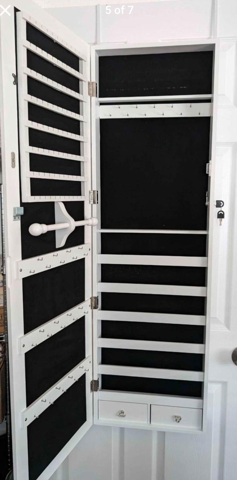 Jewelry Cabinet With Full Length Mirror