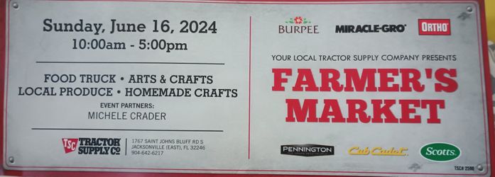 Farmer's Market And Craft Event