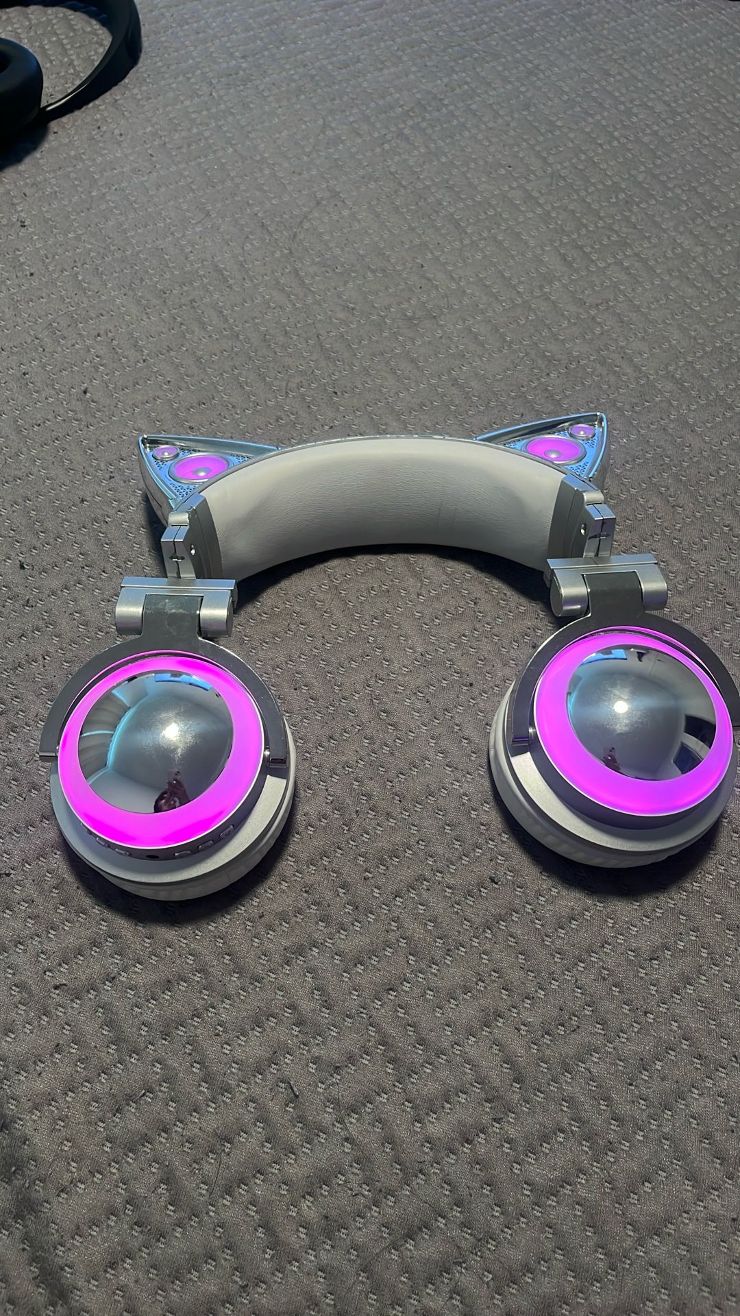 LED Cat Ear Headphones