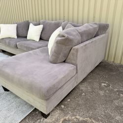 Grey Sectional Couch