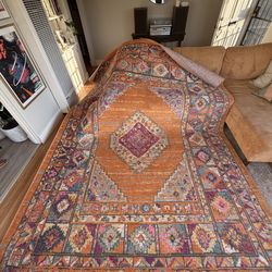 Brand New Orange Rug 8x10